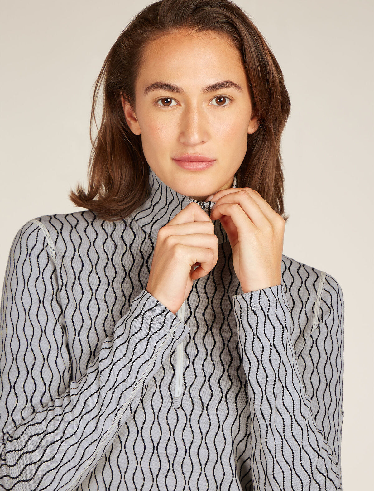 Women's Merino 260 Vertex Long Sleeve Half Zip Thermal Top On-Piste  - 5