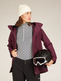 Women's Merino 260 Vertex Long Sleeve Half Zip Thermal Top On-Piste  - 4