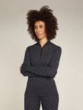 Women's Merino 260 Vertex Long Sleeve Half Zip Thermal Top On-Piste  - 1