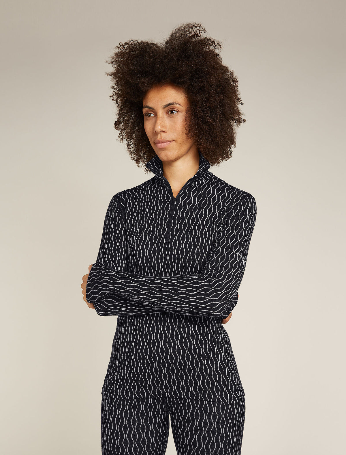 Women's Merino 260 Vertex Long Sleeve Half Zip Thermal Top On-Piste  - 1