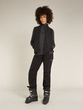 Women's Merino 260 Vertex Long Sleeve Half Zip Thermal Top On-Piste  - 4