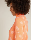 Women's Merino 260 Vertex Long Sleeve Half Zip Thermal Top Falling Flakes  - 5