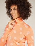 Women's Merino 260 Vertex Long Sleeve Half Zip Thermal Top Falling Flakes  - 6