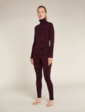 Women's Merino 260 Vertex Long Sleeve Half Zip Thermal Top Frozen Forms  - 3