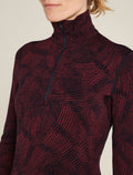 Women's Merino 260 Vertex Long Sleeve Half Zip Thermal Top Frozen Forms  - 5