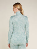 Women's Merino 260 Vertex Long Sleeve Half Zip Thermal Top Frozen Forms  - 2