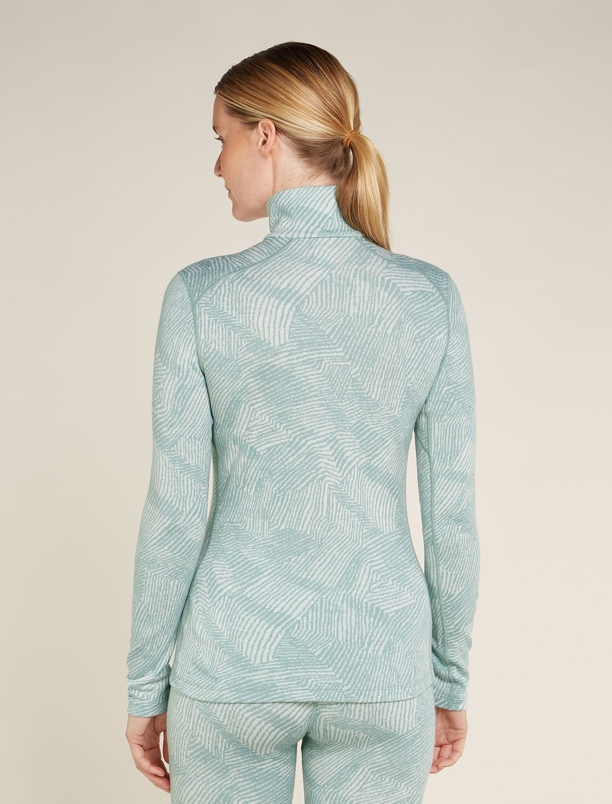 Women's Merino 260 Vertex Long Sleeve Half Zip Thermal Top Frozen Forms  - 2