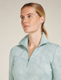 Women's Merino 260 Vertex Long Sleeve Half Zip Thermal Top Frozen Forms  - 6