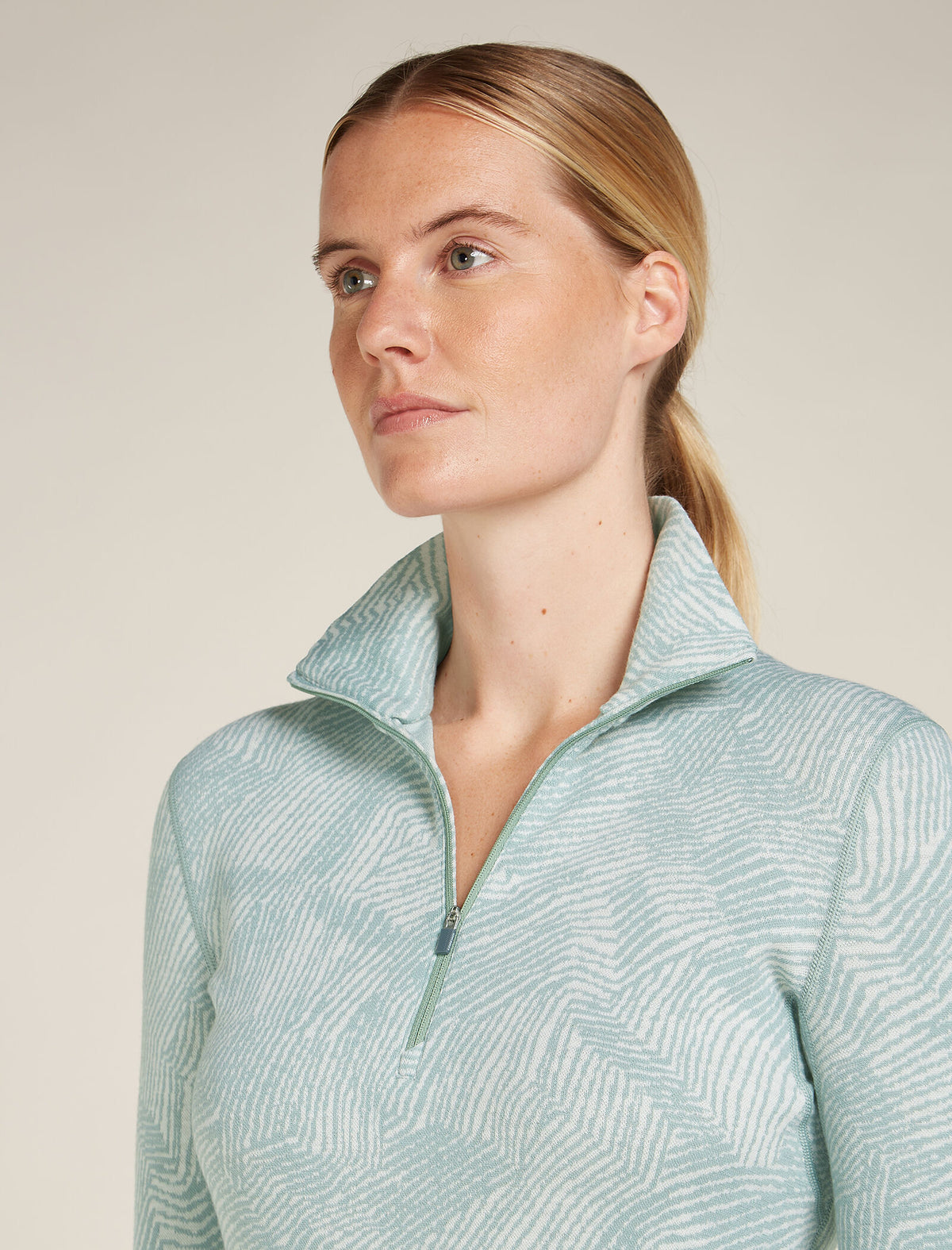 Women's Merino 260 Vertex Long Sleeve Half Zip Thermal Top Frozen Forms  - 6