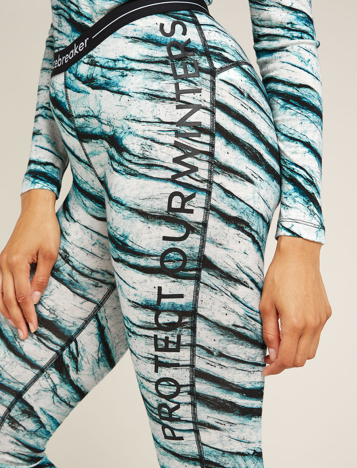Women's Merino 200 Oasis Thermal Leggings Protect Our Winters  - 5