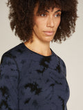 Women's Merino 200 Oasis Long Sleeve Crewe Thermal Top Cloud Dye  - 6