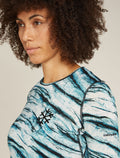 Women's Merino 200 Oasis Long Sleeve Crewe Thermal Top Protect Our Winters  - 6