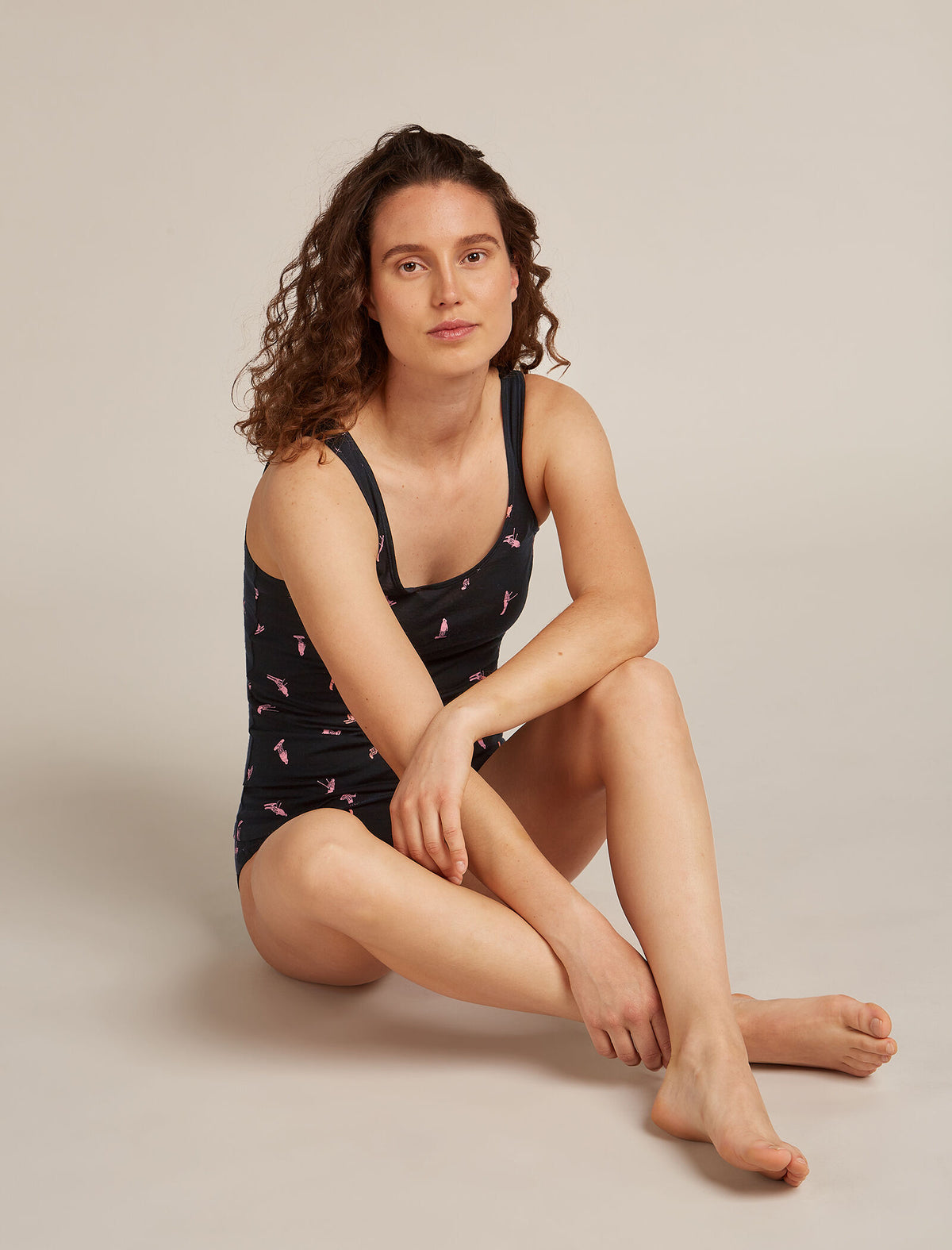Women's Merino 150 Siren Tank Snow Day  - 5