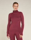 Women's 300 MerinoFine™ Polar Long Sleeve Roll Neck Thermal Top  - 1