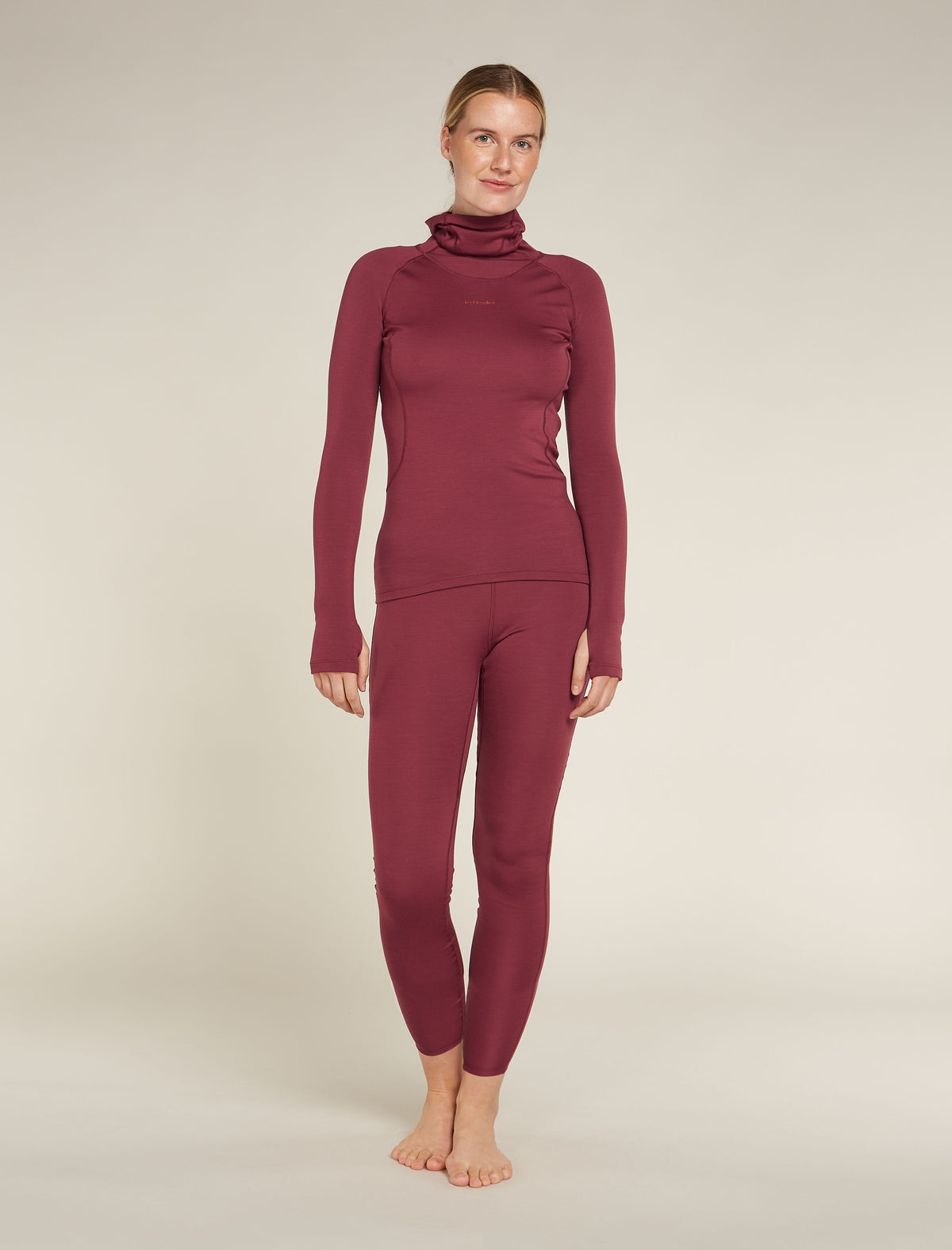 Women's 300 MerinoFine™ Polar Long Sleeve Roll Neck Thermal Top  - 2