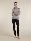 Women's 300 MerinoFine™ Polar Long Sleeve Roll Neck Thermal Top Alloy - 3