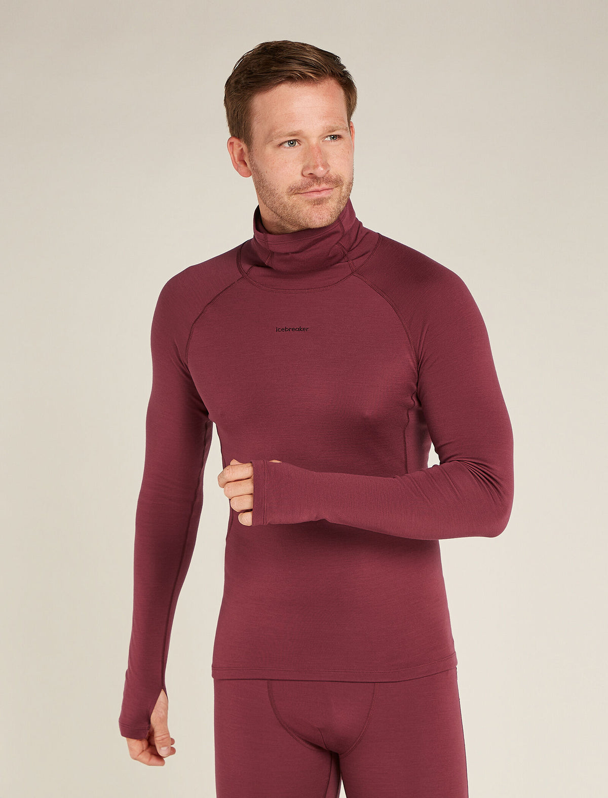 Men's 300 MerinoFine™ Polar Long Sleeve Roll Neck Thermal Top  - 1