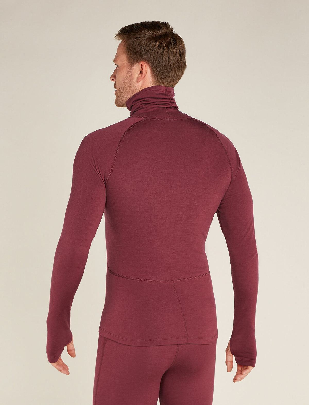 Men's 300 MerinoFine™ Polar Long Sleeve Roll Neck Thermal Top  - 2