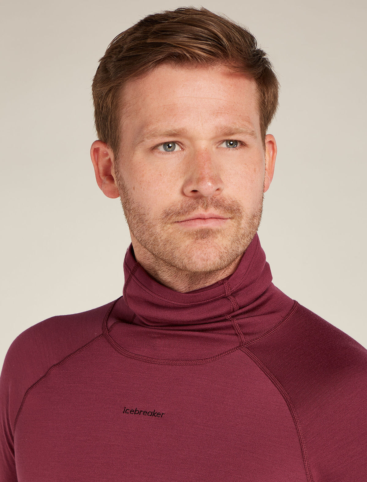 Men's 300 MerinoFine™ Polar Long Sleeve Roll Neck Thermal Top  - 5