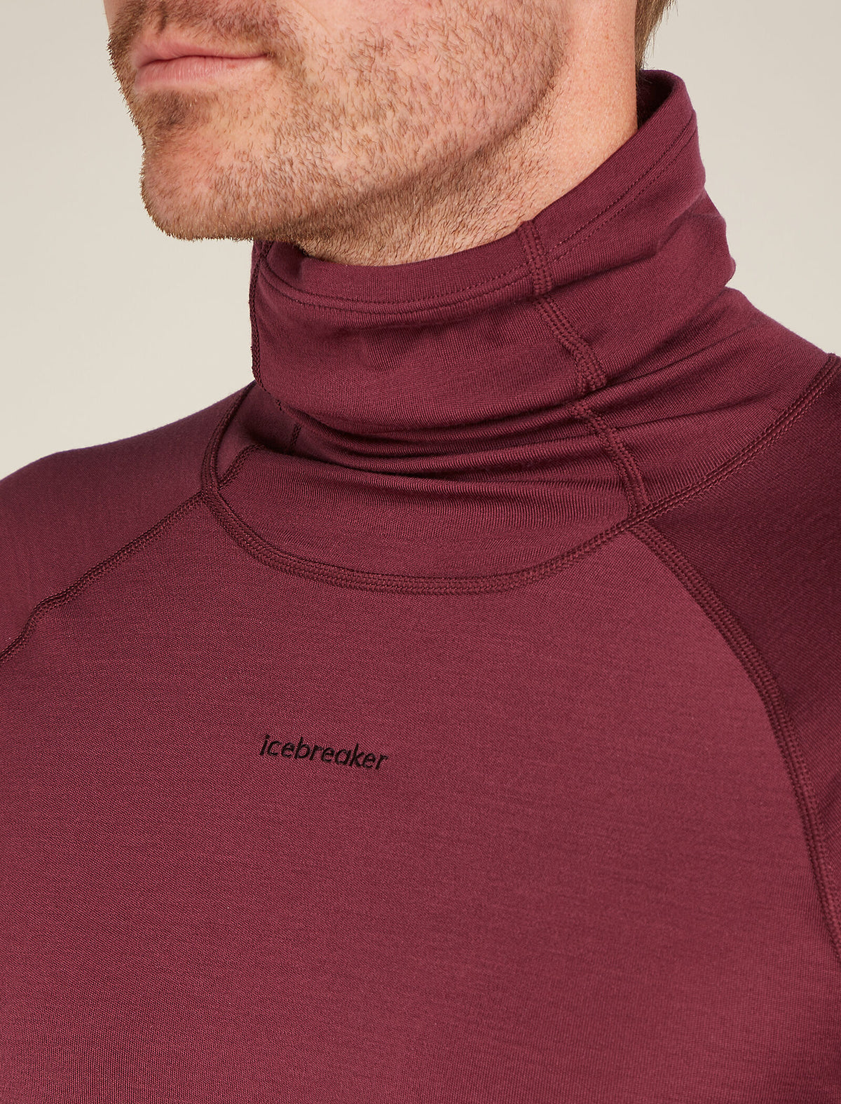 Men's 300 MerinoFine™ Polar Long Sleeve Roll Neck Thermal Top  - 6
