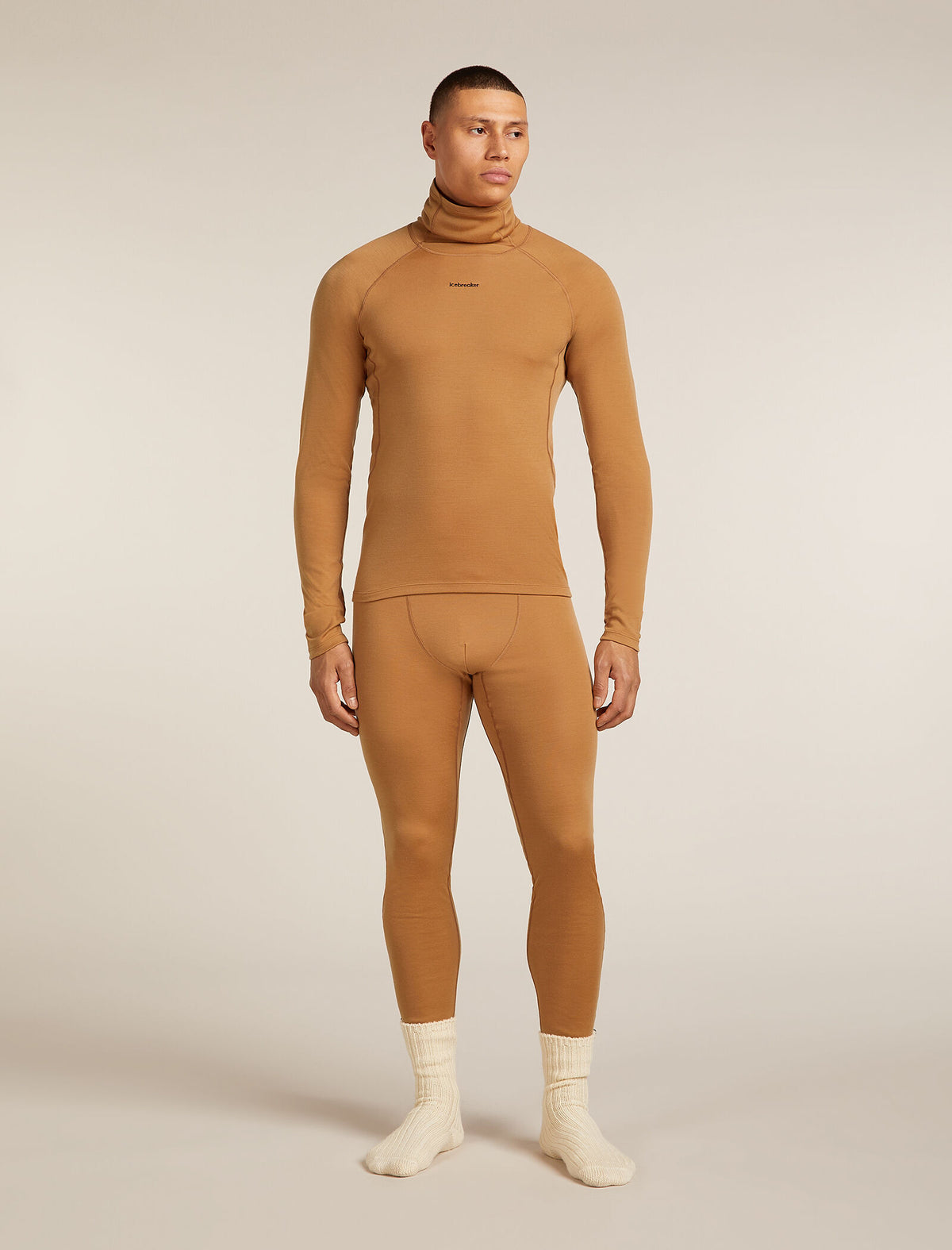 Men's 300 MerinoFine™ Polar Long Sleeve Roll Neck Thermal Top  - 8