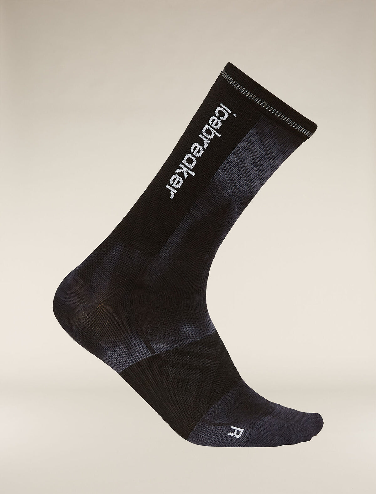 Women's Merino Blend Run+ Ultralight Crew Socks Cloud Dye  - 3