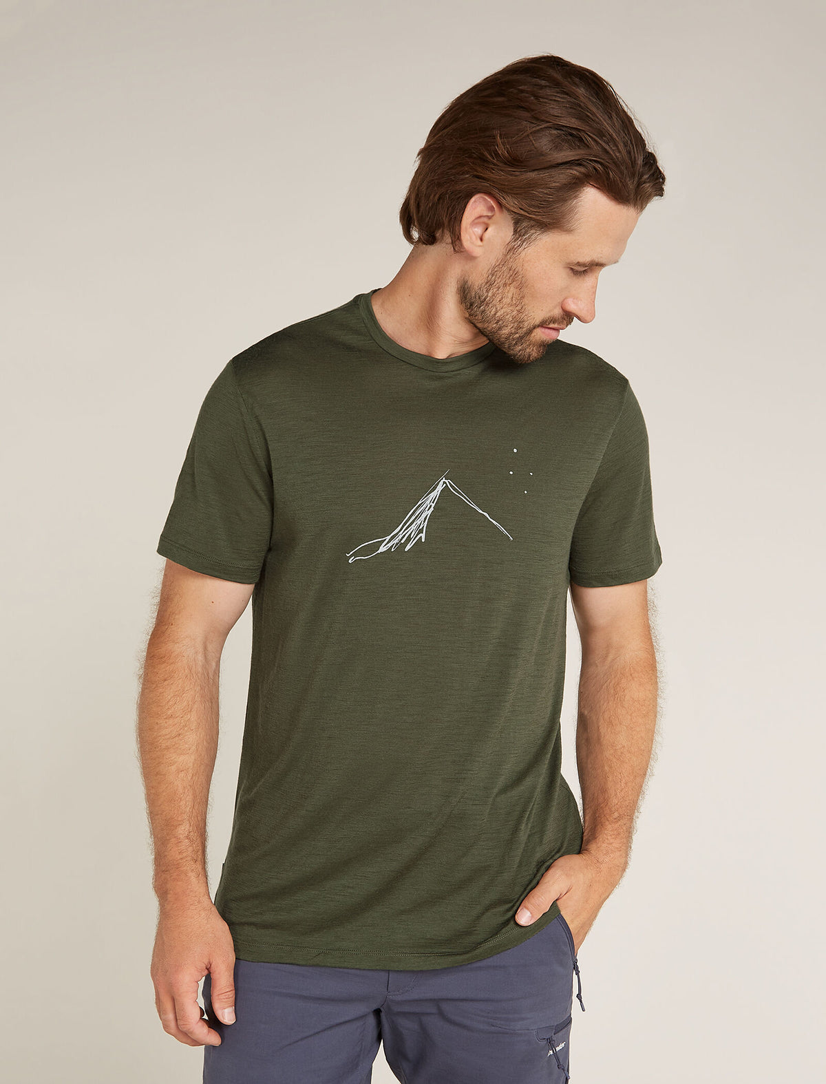 Men's Merino 150 Tech Lite Short Sleeve T-Shirt Southern Constellation Loden - 1