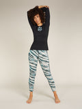 Women's Merino 200 Oasis Long Sleeve Crewe Thermal Top Protect Our Winters  - 3
