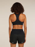 Women's Merino Blend 125 ZoneKnit™ Racerback Bra Black - 2