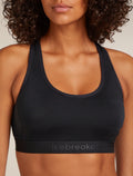 Women's Merino Blend 125 ZoneKnit™ Racerback Bra Black - 6