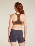 Women's Merino Blend 125 ZoneKnit™ Racerback Bra Dusty clay/carob - 2