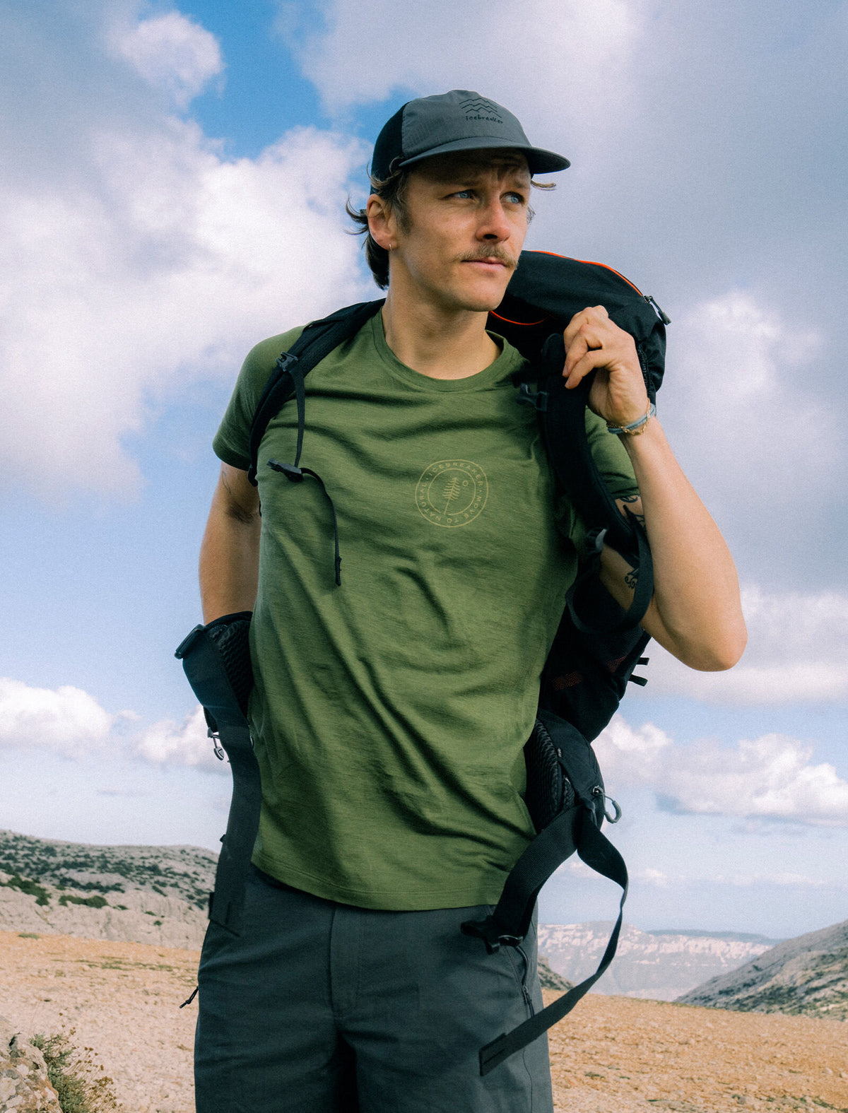 Men's Merino 150 Tech Lite Short Sleeve T-Shirt Hike Naturally  - 5