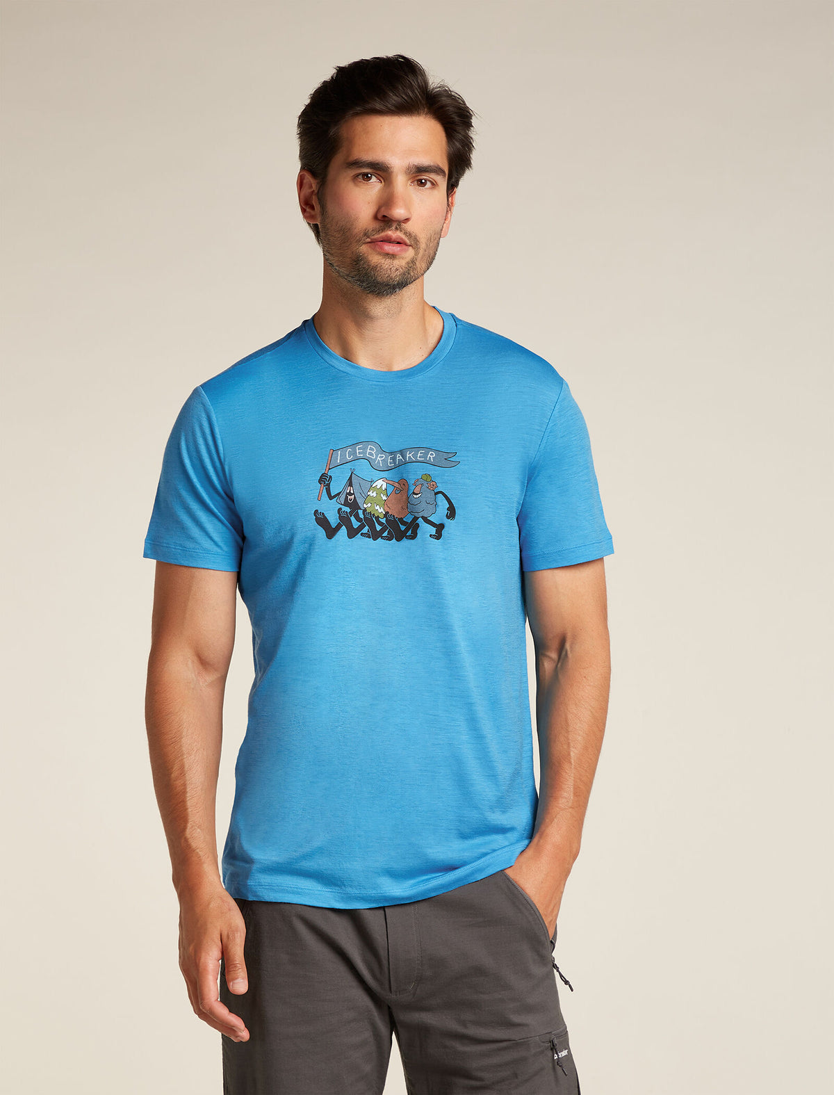 Men's Merino 150 Tech Lite Short Sleeve T-Shirt Hike Together  - 1