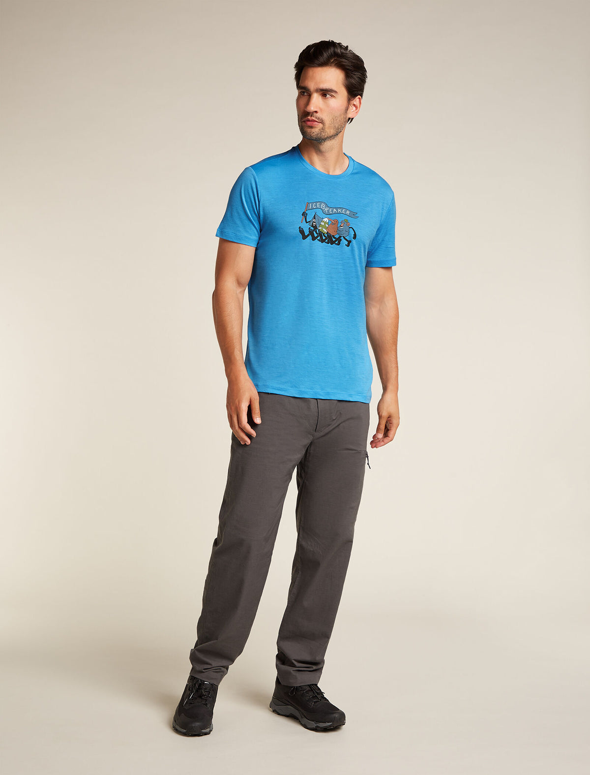 Men's Merino 150 Tech Lite Short Sleeve T-Shirt Hike Together  - 3