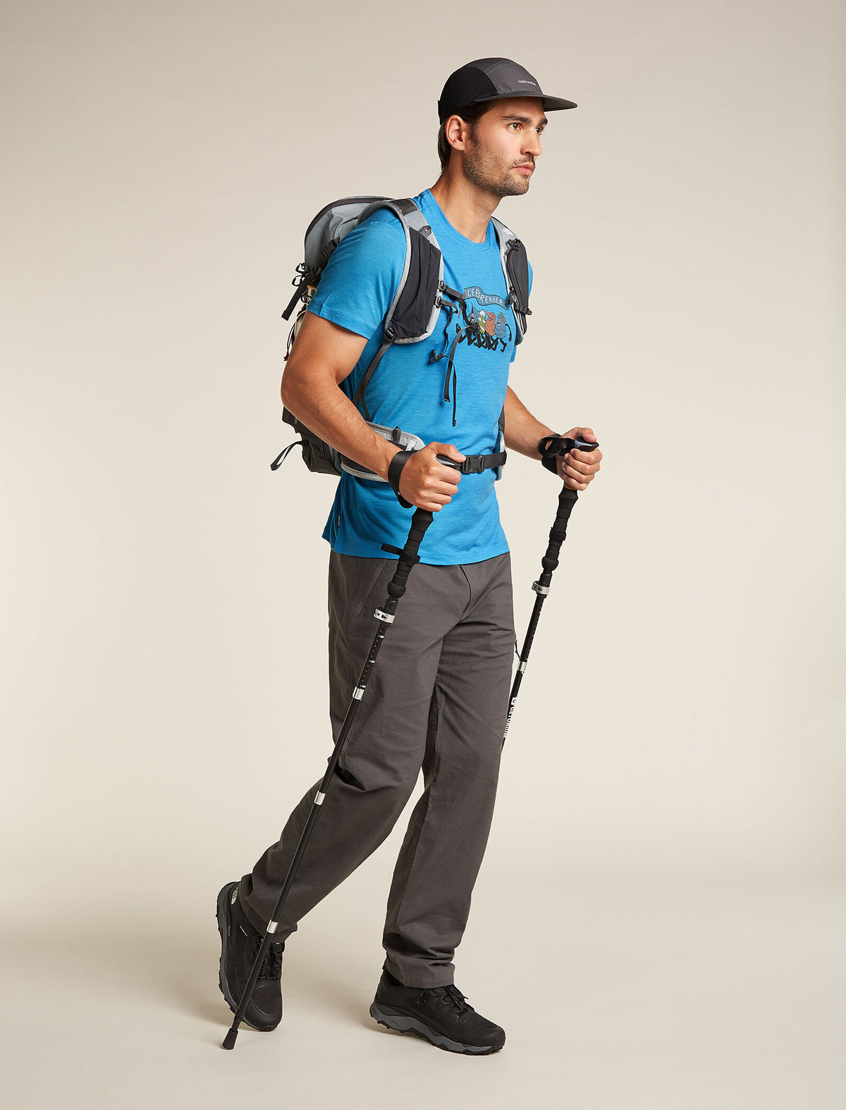 Men's Merino 150 Tech Lite Short Sleeve T-Shirt Hike Together  - 4
