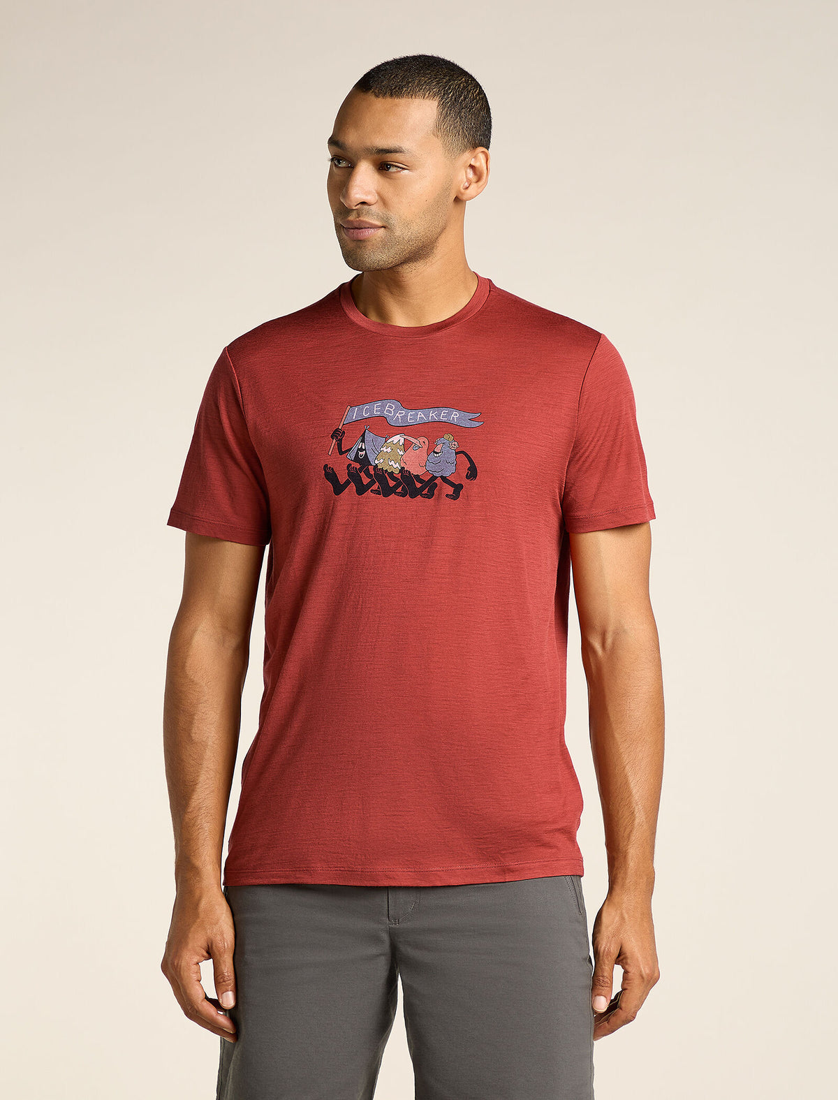Men's Merino 150 Tech Lite Short Sleeve T-Shirt Hike Together  - 1
