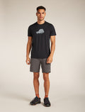 Men's Merino 150 Tech Lite Short Sleeve T-Shirt Cosy Camper  - 3