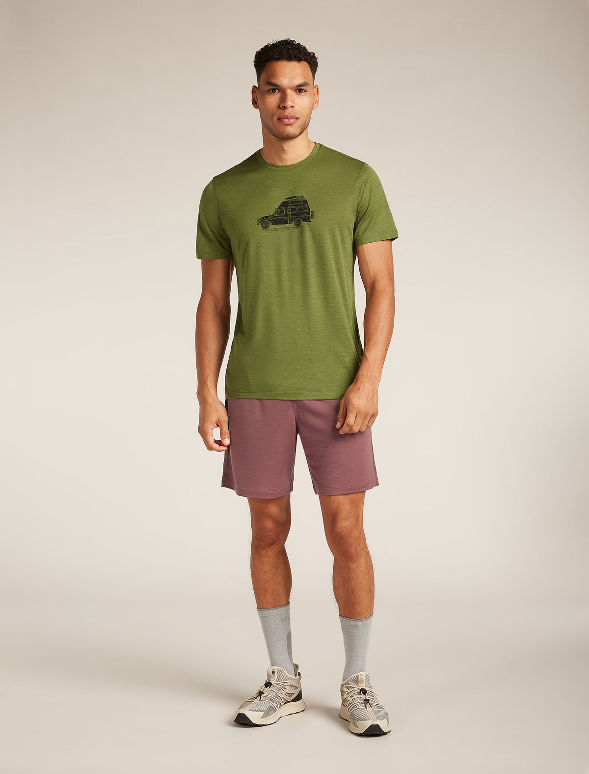 Men's Merino 150 Tech Lite Short Sleeve T-Shirt Cosy Camper  - 3