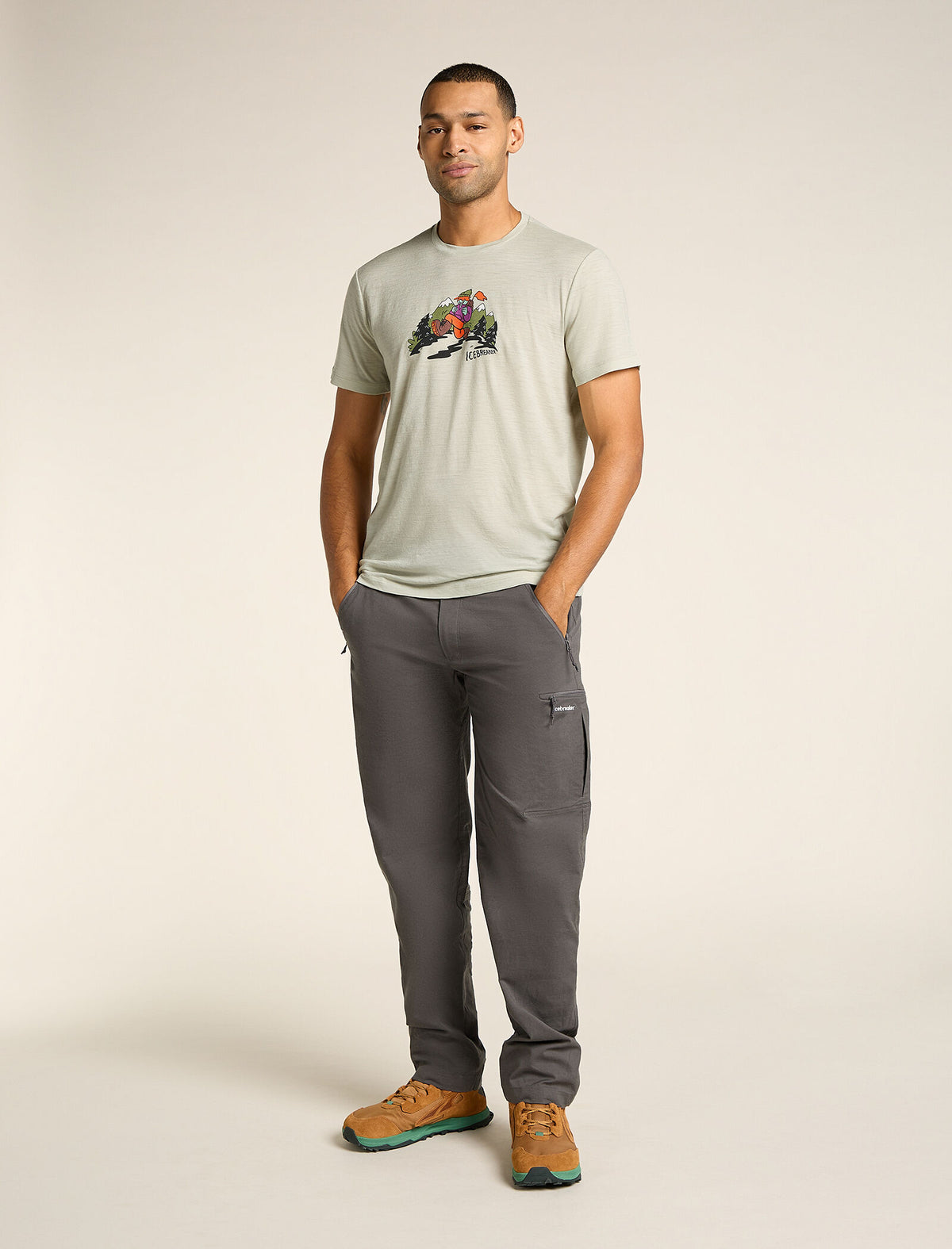 Men's Merino 150 Tech Lite Short Sleeve T-Shirt Catch Me Outside  - 3