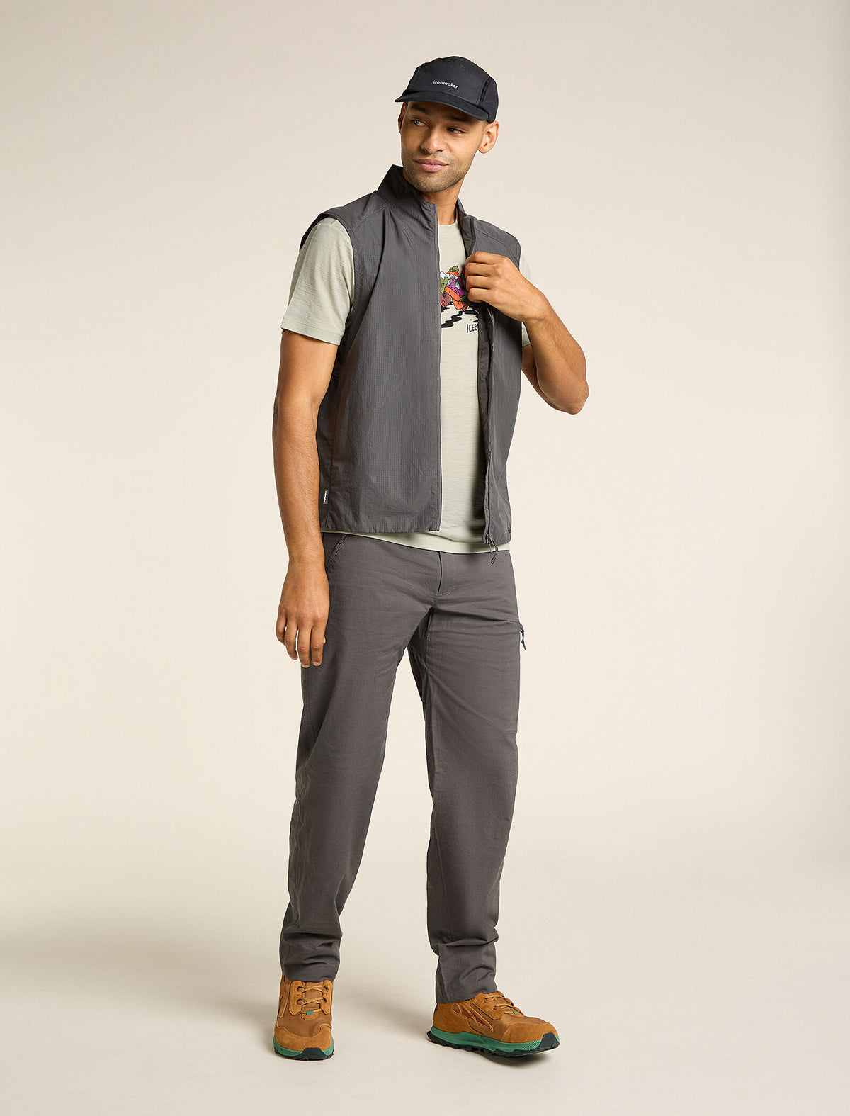 Men's Merino 150 Tech Lite Short Sleeve T-Shirt Catch Me Outside  - 4