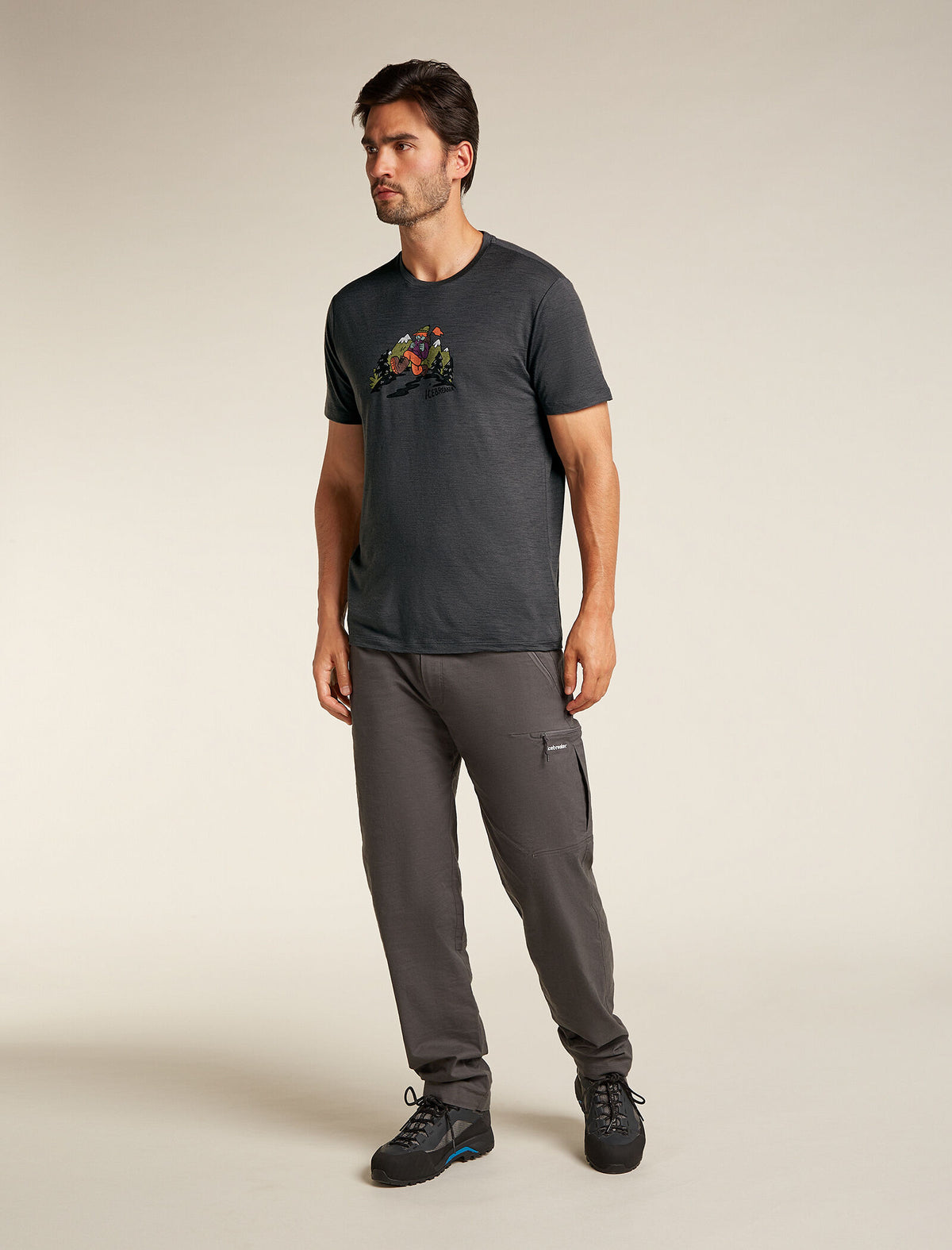 Men's Merino 150 Tech Lite Short Sleeve T-Shirt Catch Me Outside  - 3