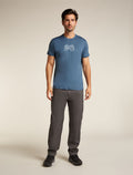 Men's Merino 150 Tech Lite Short Sleeve T-Shirt Adventure Ride Dawn - 3