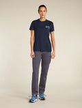 Women's Merino 150 Tech Lite Short Sleeve T-Shirt Adventure Ride  - 3