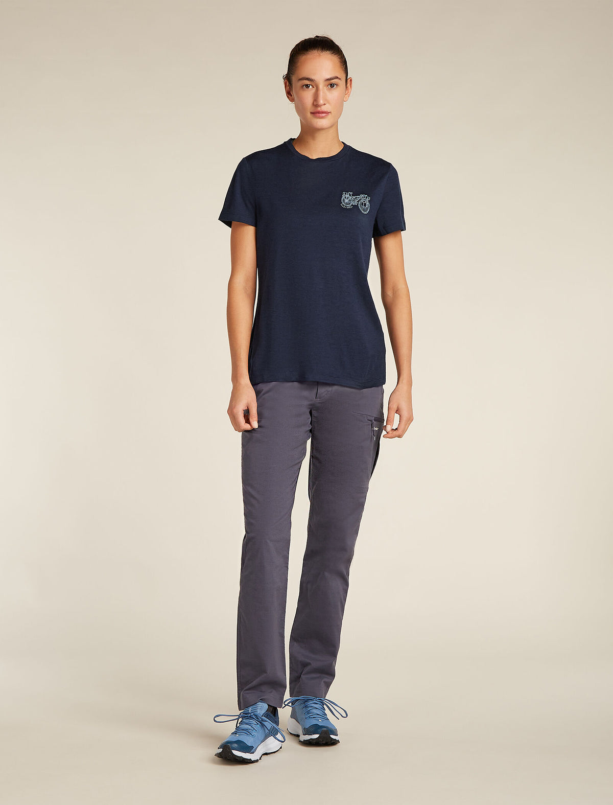 Women's Merino 150 Tech Lite Short Sleeve T-Shirt Adventure Ride  - 3