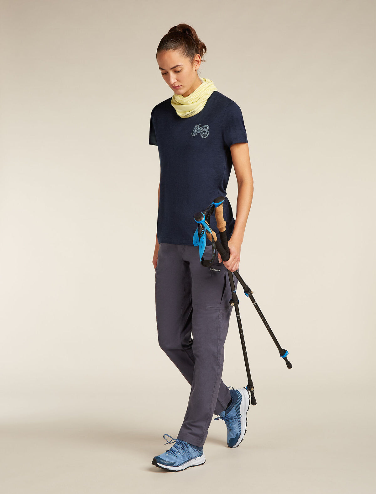 Women's Merino 150 Tech Lite Short Sleeve T-Shirt Adventure Ride  - 4
