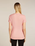 Women's Merino 150 Tech Lite Short Sleeve T-Shirt Sunrise Summit Blush - 2
