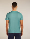 Men's Merino 150 Tech Lite Short Sleeve T-Shirt IB Wordmark Hydro - 2