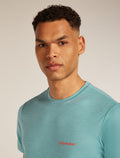Men's Merino 150 Tech Lite Short Sleeve T-Shirt IB Wordmark Hydro - 5
