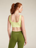 Women's Merino Blend Rib Lotus Bra Citrine - 3