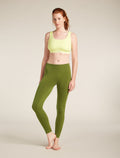 Women's Merino Blend Rib Lotus Bra Citrine - 4
